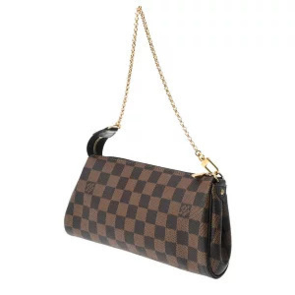 Louis Vuitton Canvas Damier Bag Eva Brown